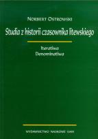 Okładka książki Studia z historii czasownika litewskiego