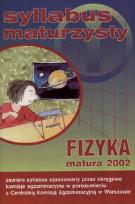Opakowanie Syllabus maturzysty   Fizyka z astronomią, matura 2002