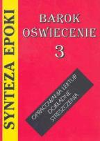 Okładka książki Synteza epoki-Barok Oświecenie