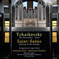 Okładka książki TCHAIKOVSKY / SAINT SAENS: ARRANGEMENTS FOR ORGAN 4 - HANDS