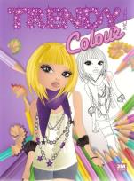 Okładka książki Trendy model - Colur (fioletowa)