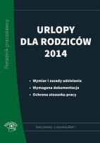Okładka książki Urlopy dla rodziców 2014
