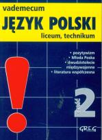 Okładka książki Vademecum mini Język polski 1