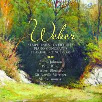 Okładka książki Weber: Symphonies, Overtures, Piano Concertos, Clarinet Concertos