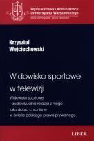 Okładka książki Widowisko sportowe w telewizji