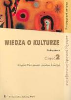 Okładka książki Wiedza o kulturze Podręcznik Część 2 Zakres podstawowy