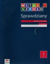 Okładka książki Witaj szkoło 1 Sprawdziany dla ucznia