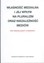 Opakowanie Własność medialna i jej wpływ na pluralizm oraz niezależność mediów