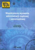 Opakowanie Współczesne wyzwania administracji rządowej i samorządowej