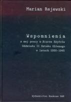 Okładka książki Wspomnienia z mej pracy w Biurze Szyfrów Oddziału II Sztabu Głównego w latach 1930-1945