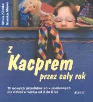 Okładka książki Z Kacprem przez cały rok
