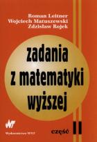 Okładka książki Zadania z matematyki wyższej. Część II