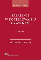 Okładka książki Zażalenie w postępowaniu cywilnym