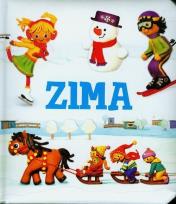 Okładka książki Zima. Modelinki