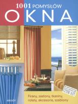 Okładka książki 1001 pomysłów. Okna