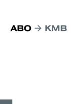 Okładka książki ABO KMB