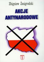 Okładka książki Akcje antynarodowe