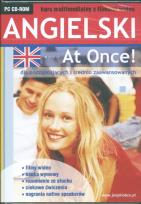 Okładka książki Angielski At once! Dla poczatkujących i średnio zaawansowanych