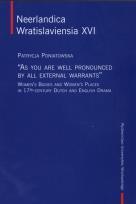 Okładka książki As you are well Pronounced by All Externall Warrants