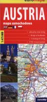 Opakowanie Austria Mapa Samochodowa 1:475 000