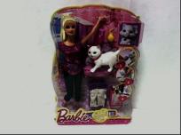 Opakowanie Barbie z kotkiem