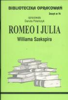 Okładka książki Biblioteczka opracowań nr 014 Romeo i Julia