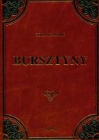 Okładka książki Bursztyny skóra tw. oprawa GREG