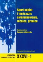 Opakowanie Człowiek i społeczeństwo XXXVI - 1 Sport kobiet i mężczyzn: uwarunkowania, różnice, granice