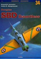 Okładka książki Douglas SBD Dauntless Monografie 34