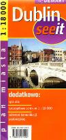 Okładka książki Dublin 1:18 000 plan miasta