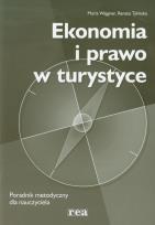 Okładka książki Ekonomia i prawo w turystyce Poradnik metodyczny