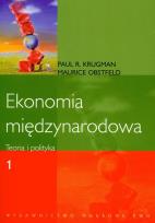 Okładka książki Ekonomia międzynarodowa Teoria i polityka t. 1