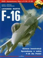 Okładka książki F-16 Lockheed Martin + DVD