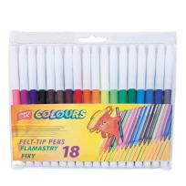 Opakowanie Flamastry 18 kolorów