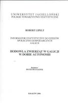 Okładka książki Hodowla zwierząt w Galicji w dobie autonomii