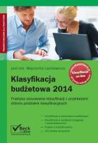 Okładka książki Klasyfikacja budżetowa 2014