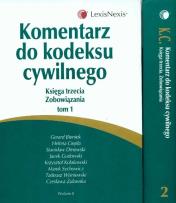 Opakowanie Komentarz do Kodeksu Cywilnego księga 3 Zobowiązania t.1/2