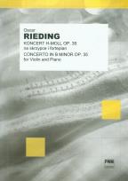 Okładka książki Koncert h-moll op. 35 na skrzypce i fortepian