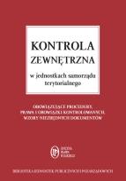 Okładka książki Kontrola zewnętrzna w jednostkach samorządu terytorialnego