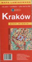 Okładka książki Kraków Plan miasta 1: 22 500