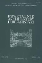 Opakowanie Kwartalnik Architektury i Urbanistyki  3/2002 TOM XLVII