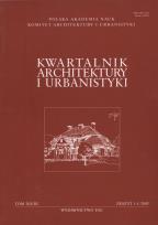 Opakowanie Kwartalnik Architektury i Urbanistyki tom XLVIII Zeszyt 1 - 4 / 2003