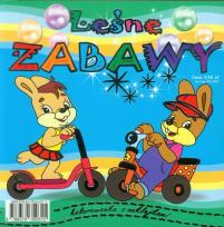 Opakowanie Leśne zabawy Kolorowanka z naklejkami