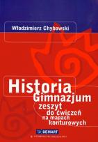 Okładka książki Mapy Konturowe GIM - Historia ćw. DEMART/PWN