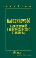 Okładka książki Meritum Rachunkowość