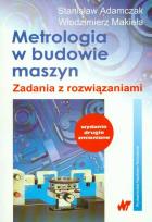 Okładka książki Metrologia w budowie maszyn