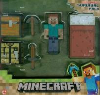Opakowanie Minecraft Survival Pack Podstawowy zestaw przetrwania z figurką