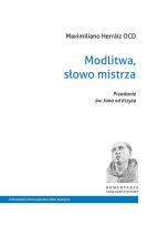 Okładka książki Modlitwa, słowo mistrza
