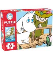 Opakowanie Muminkowe duże puzzle 35 elementów