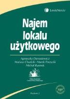 Okładka książki Najem lokalu użytkowego